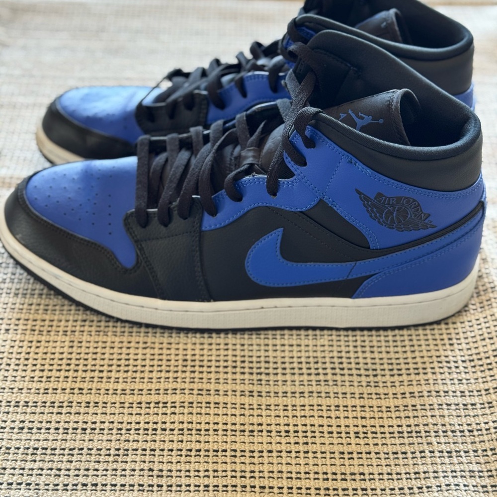 Nike Air Jordan 1 Mid “Royal Blue” - Picture 3 of 5